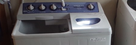 二槽式洗濯機で使用する場合
